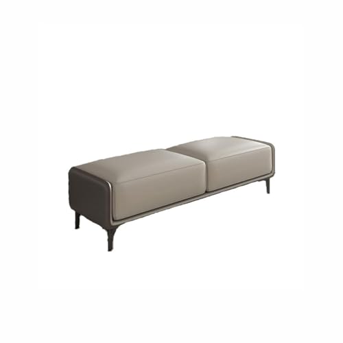 ULTRAWAVE Bettbank Moderner Leichter Luxus-Bett-Endhocker Schlafzimmer minimalistischer Bett-Nachttischhocker Lange Bank Sofahocker Ottomane Fürs Bettende(B) von ULTRAWAVE