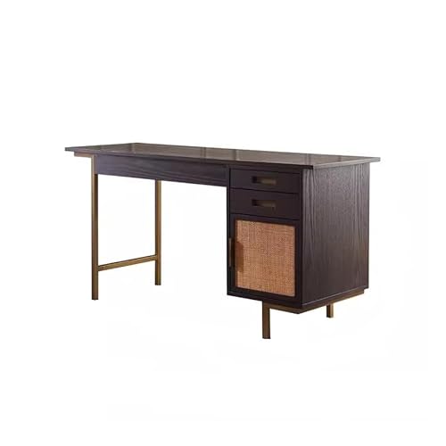 ULTRAWAVE Computertisch Fürs Homeoffice 150x50x75cm Vintage Massivholz Büro-Schreibtisch, Möbel für Wohnzimmer/Arbeitszimmer/Schlafraum Moderner Gaming-Schreibtisch von ULTRAWAVE