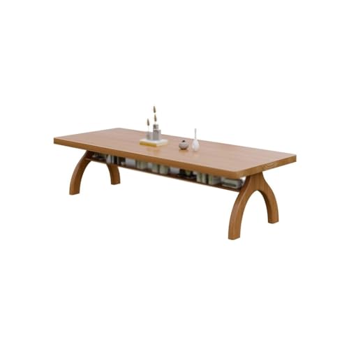ULTRAWAVE Computertisch Fürs Homeoffice Wohnzimmer Großer Schreibtisch Massivholz Mehrpersonen-Studiertisch, Einfache Lange Tisch-Werkbank Moderner Gaming-Schreibtisch(200cm) von ULTRAWAVE