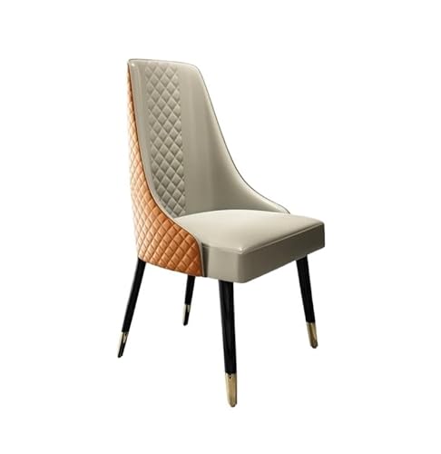 ULTRAWAVE Esszimmerstuhl Nordic Light Luxury Home Dining Chair Rückenlehne Armlehne Moderner einfacher Verhandlungsstuhl Café Bürostuhl Homeoffice-Stuhl von ULTRAWAVE