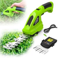 Ultrixe - Akku Heckenschere 2 in 1 Schnurlose Grasschere und Heckenschere, 3000mAh Wiederaufladbaren Batterien, Akkulaufzeit: 40 Min, Mit Ultrixe - Akku Heckenschere 2 in 1 Schnurlose Grasschere und Heckenschere, 3000mAh Wiederaufladbaren Batterien, Akkulaufzeit: 40 Min, Mit von ULTRIXE