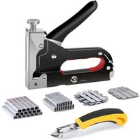 Wandhefter Handtacker, Ultrixe 4-in-1 Multifunktions Handtacker mit 4000 Heftklammern, Geeignet für Möbelholz, Wanddekoration, Schreinerei und DIY Wandhefter Handtacker, Ultrixe 4-in-1 Multifunktions Handtacker mit 4000 Heftklammern, Geeignet für Möbelholz, Wanddekoration, Schreinerei und DIY von ULTRIXE