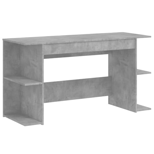 Desks Schreibtische Couchtisch Esstische - Schreibtisch Betongrau 140x50x75 cm Holzwerkstoff für Jugendzimmer Büro Balkon Küche Desks Schreibtische Couchtisch Esstische - Schreibtisch Betongrau 140x50x75 cm Holzwerkstoff für Jugendzimmer Büro Balkon Küche von ULUYYUC