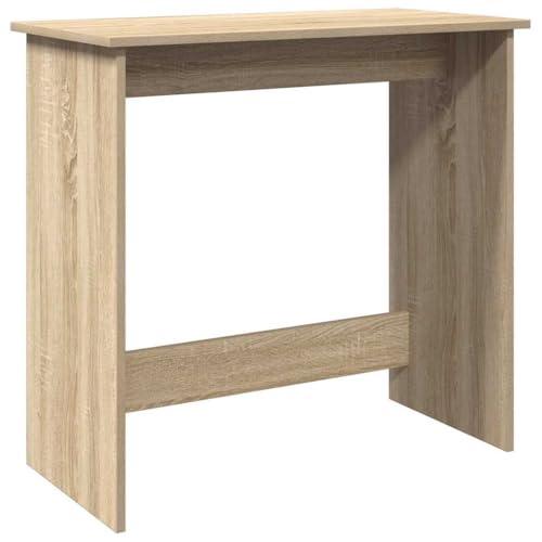 Konferenztisch Schminktisch Office Desk Wohnzimmertisch - Schreibtisch Sonoma-Eiche 80x40x75 cm Holzwerkstoff für Jugendzimmer Büro Balkon Arbeitszimmer Konferenztisch Schminktisch Office Desk Wohnzimmertisch - Schreibtisch Sonoma-Eiche 80x40x75 cm Holzwerkstoff für Jugendzimmer Büro Balkon Arbeitszimmer von ULUYYUC