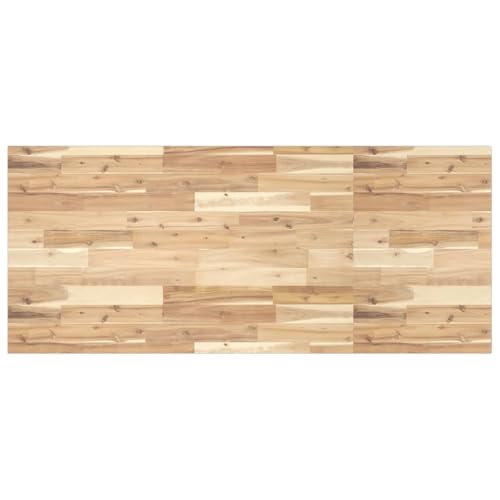 ULUYYUC Akazien Massivholz Waschtischplatte 120x60x2 cm Unbehandelt Rechteckig Rustikaler Look Multifunktionale Arbeitsplatte Küche Badezimmer Garage ULUYYUC Akazien Massivholz Waschtischplatte 120x60x2 cm Unbehandelt Rechteckig Rustikaler Look Multifunktionale Arbeitsplatte Küche Badezimmer Garage von ULUYYUC