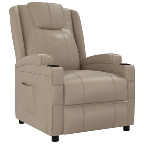 ULUYYUC Bequemer Stuhl Lesesessel Bequem Seselstuhl Wohnzimmer Loungesessel Wohnzimmer - Relaxsessel Cappuccino-Braun Kunstleder für Wohnzimmer Outdoor Esszimmer Küche ULUYYUC Bequemer Stuhl Lesesessel Bequem Seselstuhl Wohnzimmer Loungesessel Wohnzimmer - Relaxsessel Cappuccino-Braun Kunstleder für Wohnzimmer Outdoor Esszimmer Küche von ULUYYUC