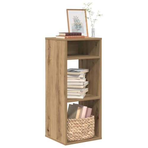 ULUYYUC Bücherregal Artisan-Eiche 34x31x80 cm Holzwerkstoff Schmaler Hochschrank mit Wandhalterung für Wohnzimmer Küche Balkon Schmales Eckregal zur Aufbewahrung ULUYYUC Bücherregal Artisan-Eiche 34x31x80 cm Holzwerkstoff Schmaler Hochschrank mit Wandhalterung für Wohnzimmer Küche Balkon Schmales Eckregal zur Aufbewahrung von ULUYYUC