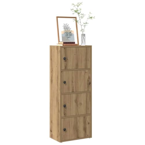 ULUYYUC Bücherregal mit Tür Artisan-Eiche Holzwerkstoff 40x24x102 cm Schmal Hochschrank Eckregal für Wohnzimmer Küche Balkon Aufbewahrungsschrank ULUYYUC Bücherregal mit Tür Artisan-Eiche Holzwerkstoff 40x24x102 cm Schmal Hochschrank Eckregal für Wohnzimmer Küche Balkon Aufbewahrungsschrank von ULUYYUC