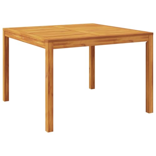 ULUYYUC Dining Table Wohnzimmertisch Klein Bartisch Kleiner Tisch - Garten-Esstisch 110x110x75 cm Massivholz Akazie für Balkon Campingplatz Bar Esszimmer ULUYYUC Dining Table Wohnzimmertisch Klein Bartisch Kleiner Tisch - Garten-Esstisch 110x110x75 cm Massivholz Akazie für Balkon Campingplatz Bar Esszimmer von ULUYYUC