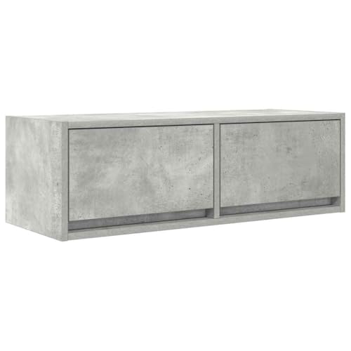 ULUYYUC Fernsehregal Tv Schrank Fernsehertisch Fernsehtisch - TV-Schrank Betongrau 80x31x25,5 cm Holzwerkstoff für Flur Outdoor Küche Wohnzimmer ULUYYUC Fernsehregal Tv Schrank Fernsehertisch Fernsehtisch - TV-Schrank Betongrau 80x31x25,5 cm Holzwerkstoff für Flur Outdoor Küche Wohnzimmer von ULUYYUC