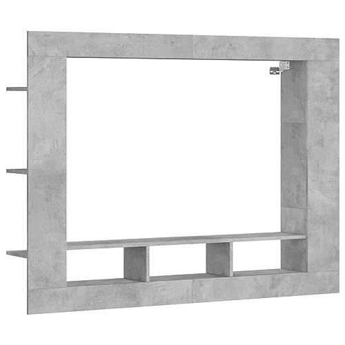 ULUYYUC Fernsehtisch Fernsehschrank Sideboard Tv Lowboard Sideboard Fernseher - TV-Schrank Betongrau 152x22x113 cm Holzwerkstoff für Outdoor Küche Wohnzimmer Flur ULUYYUC Fernsehtisch Fernsehschrank Sideboard Tv Lowboard Sideboard Fernseher - TV-Schrank Betongrau 152x22x113 cm Holzwerkstoff für Outdoor Küche Wohnzimmer Flur von ULUYYUC