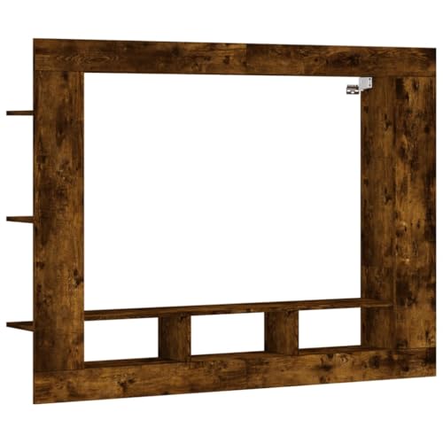ULUYYUC Fernsehtisch Fernsehschrank Sideboard Tv Lowboard Sideboard Fernseher - TV-Schrank Räuchereiche 152x22x113 cm Holzwerkstoff für Outdoor Küche Wohnzimmer Flur von ULUYYUC