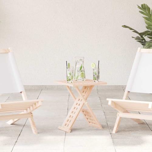 ULUYYUC Klappbarer Couchtisch Beistelltisch Aus Massivholz Quadrat 33x33x40,5 cm Beige Matt Modernes Design Platzsparend Für Wohnzimmer Balkon Essbereich ULUYYUC Klappbarer Couchtisch Beistelltisch Aus Massivholz Quadrat 33x33x40,5 cm Beige Matt Modernes Design Platzsparend Für Wohnzimmer Balkon Essbereich von ULUYYUC