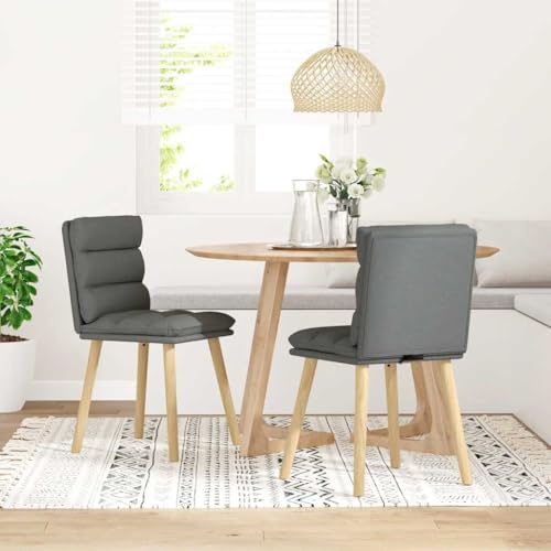 ULUYYUC Küchenarbeitsplatte Arbeitsplatte Küche Bartisch Küche Gaming Tisch - Esszimmerstühle 2 STK. Dunkelgrau Stoff für Balkon Esszimmer Wohnzimmer Garten ULUYYUC Küchenarbeitsplatte Arbeitsplatte Küche Bartisch Küche Gaming Tisch - Esszimmerstühle 2 STK. Dunkelgrau Stoff für Balkon Esszimmer Wohnzimmer Garten von ULUYYUC