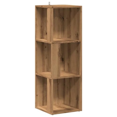 ULUYYUC Küchenschränke Werkzeugschrank Mehrzweckschrank Kleiner Schrank - Eckregal Artisan-Eiche 33x33x100 cm Holzwerkstoff für Flur Outdoor Büro Ankleidezimmer ULUYYUC Küchenschränke Werkzeugschrank Mehrzweckschrank Kleiner Schrank - Eckregal Artisan-Eiche 33x33x100 cm Holzwerkstoff für Flur Outdoor Büro Ankleidezimmer von ULUYYUC