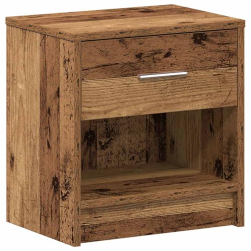 ULUYYUC Nachttisch Modern Betttisch Beistelltisch Schmal Side Table Bedroom - Nachttisch mit Schublade Altholz-Optik 39x28x41 cm für Schlafzimmer Wohnzimmer Badezimmer Jugendzimmer ULUYYUC Nachttisch Modern Betttisch Beistelltisch Schmal Side Table Bedroom - Nachttisch mit Schublade Altholz-Optik 39x28x41 cm für Schlafzimmer Wohnzimmer Badezimmer Jugendzimmer von ULUYYUC