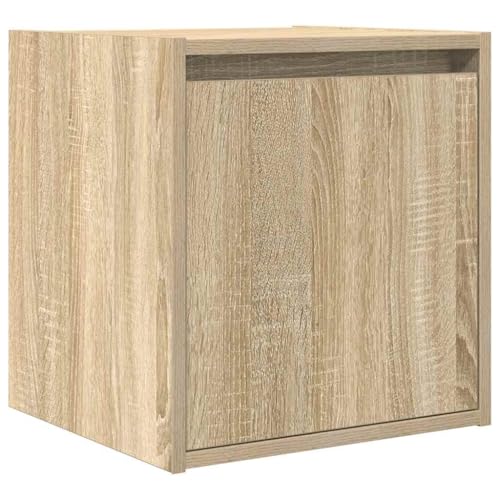 ULUYYUC Nachttisch Modern Nachtschrank Beistelltisch Schmal Nachttischschrank - Wand-Nachttisch Sonoma-Eiche 38x34x40 cm für Flur Badezimmer Arbeitszimmer Schlafzimmer ULUYYUC Nachttisch Modern Nachtschrank Beistelltisch Schmal Nachttischschrank - Wand-Nachttisch Sonoma-Eiche 38x34x40 cm für Flur Badezimmer Arbeitszimmer Schlafzimmer von ULUYYUC