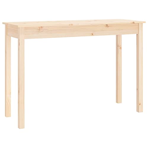 ULUYYUC Nachttisch Schmal Balkontisch Balkon Tisch Camping Tisch - Konsolentisch 110x40x75 cm Massivholz Kiefer für Wohnbereich Schlafzimmer Balkon Garten von ULUYYUC