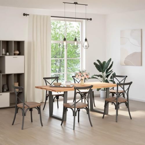 ULUYYUC Outdoor Tisch Bartisch Outdoor Gartentische Kleiner Tisch - Esstisch mit Baumkanten 200x100x74 cm Massivholz Eiche für Küche Esszimmer Büro Wohnzimmer ULUYYUC Outdoor Tisch Bartisch Outdoor Gartentische Kleiner Tisch - Esstisch mit Baumkanten 200x100x74 cm Massivholz Eiche für Küche Esszimmer Büro Wohnzimmer von ULUYYUC