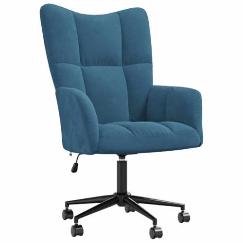ULUYYUC Stuhl Esszimmer Gaming Stuhl Gaming Chair Bürostühle - Relaxsessel Blau Samt für Outdoor Jugendzimmer Esszimmer Balkon ULUYYUC Stuhl Esszimmer Gaming Stuhl Gaming Chair Bürostühle - Relaxsessel Blau Samt für Outdoor Jugendzimmer Esszimmer Balkon von ULUYYUC