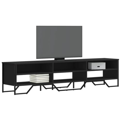 ULUYYUC TV Schrank Schwarz 180x34x41 cm Holzwerkstoff Metall Modernes Design mit Stauraum für Wohnzimmer und Schlafzimmer ULUYYUC TV Schrank Schwarz 180x34x41 cm Holzwerkstoff Metall Modernes Design mit Stauraum für Wohnzimmer und Schlafzimmer von ULUYYUC