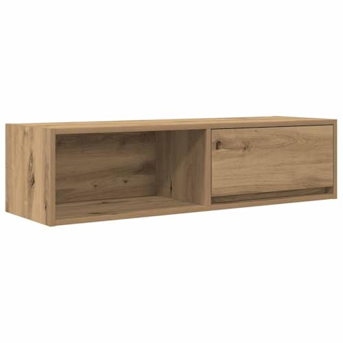 ULUYYUC Tv Tisch Tv Schrank Fernsehschrank Tv Cabinet for Living Room - TV-Schrank Artisan-Eiche 100x31x25,5 cm Holzwerkstoff für Flur Küche Wohnzimmer Outdoor ULUYYUC Tv Tisch Tv Schrank Fernsehschrank Tv Cabinet for Living Room - TV-Schrank Artisan-Eiche 100x31x25,5 cm Holzwerkstoff für Flur Küche Wohnzimmer Outdoor von ULUYYUC