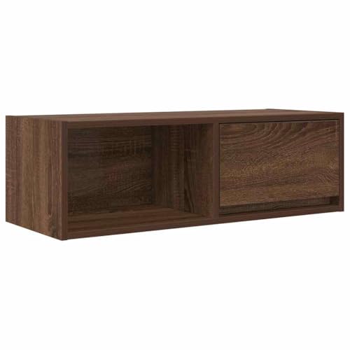 ULUYYUC Tv Tisch Tv Schrank Fernsehschrank Tv Cabinet for Living Room - TV-Schrank Braun Eichen-Optik 80x31x25,5 cm Holzwerkstoff für Flur Küche Wohnzimmer Outdoor ULUYYUC Tv Tisch Tv Schrank Fernsehschrank Tv Cabinet for Living Room - TV-Schrank Braun Eichen-Optik 80x31x25,5 cm Holzwerkstoff für Flur Küche Wohnzimmer Outdoor von ULUYYUC