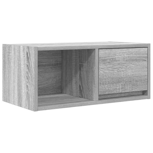ULUYYUC Tv Tisch Tv Schrank Fernsehschrank Tv Cabinet for Living Room - TV-Schrank Grau Sonoma 60x31x25,5 cm Holzwerkstoff für Flur Küche Wohnzimmer Outdoor ULUYYUC Tv Tisch Tv Schrank Fernsehschrank Tv Cabinet for Living Room - TV-Schrank Grau Sonoma 60x31x25,5 cm Holzwerkstoff für Flur Küche Wohnzimmer Outdoor von ULUYYUC