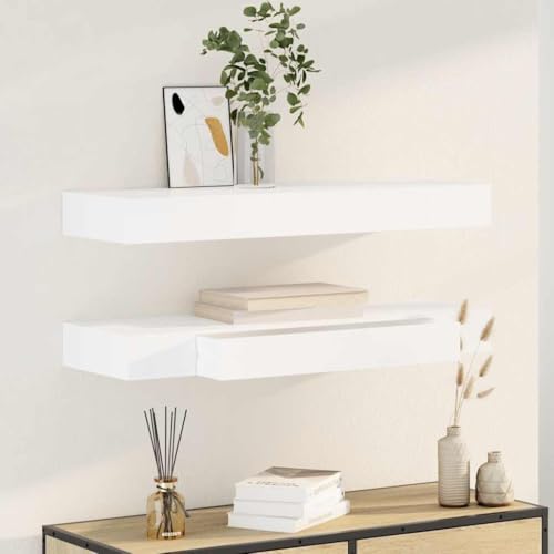 ULUYYUC Wandregal Weiß mit Schublade 80 x 25 x 8 cm Unsichtbare Wandmontage Modernes Design für Bücher Deko und Sammlerstücke im Wohnzimmer Schlafzimmer oder Büro ULUYYUC Wandregal Weiß mit Schublade 80 x 25 x 8 cm Unsichtbare Wandmontage Modernes Design für Bücher Deko und Sammlerstücke im Wohnzimmer Schlafzimmer oder Büro von ULUYYUC