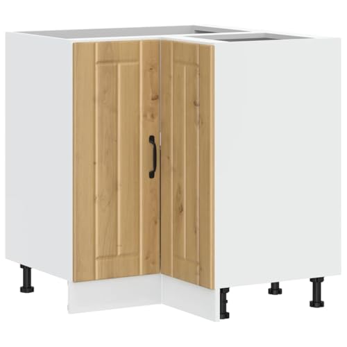 ULUYYUC Werkstattschrank Küchenschrank Küchenunterschrank Beistellschrank Küche - Küchen-Eckunterschrank Lucca Artisan-Eiche Holzwerkstoff für Hausbar Werkstatt Bad Wohnzimmer ULUYYUC Werkstattschrank Küchenschrank Küchenunterschrank Beistellschrank Küche - Küchen-Eckunterschrank Lucca Artisan-Eiche Holzwerkstoff für Hausbar Werkstatt Bad Wohnzimmer von ULUYYUC