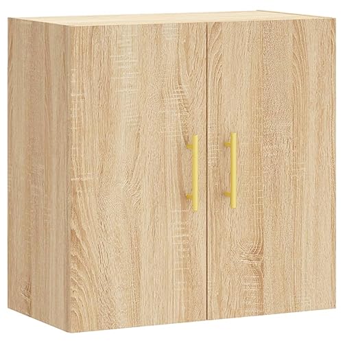 ULUYYUC Werkstattschrank Werkzeugschrank Spind Schrank Buffetschrank - Wandschrank Sonoma-Eiche 60x31x60 cm Holzwerkstoff für Küche Büro Arbeitszimmer Werkstatt von ULUYYUC