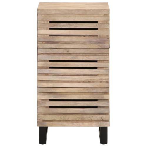 ULUYYUC Werkzeugschränke Spind Organizer Medizinschrank Haushaltsschrank - Sideboard 40x34x75 cm Massivholz Mango für Arbeitszimmer Flur Büro Outdoor ULUYYUC Werkzeugschränke Spind Organizer Medizinschrank Haushaltsschrank - Sideboard 40x34x75 cm Massivholz Mango für Arbeitszimmer Flur Büro Outdoor von ULUYYUC