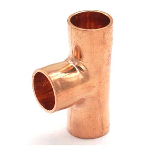 ULVOWZSTZ 1pc I.D 6.35x0.8mm Copper End Feed Tee 3 Ways Pipe Adapter Air Conditioner Refrigeration Water Heater ULVOWZSTZ 1pc I.D 6.35x0.8mm Copper End Feed Tee 3 Ways Pipe Adapter Air Conditioner Refrigeration Water Heater von ULVOWZSTZ