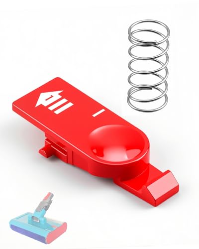 Staubsauger-Entriegelungsschnäpper mit Feder, Ersatzset, kompatibel mit Dyson V12s/V15s Submarine/Omni-Glide Nassrollenkopf von ULXIOM