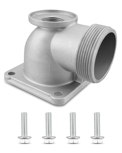 ULXIOM 63405 56160 NPT Gewindeauslass mit 4 Schrauben, passend für Predator 2 Zoll 212cc Motor Semi-Trash Wasserpumpe von ULXIOM