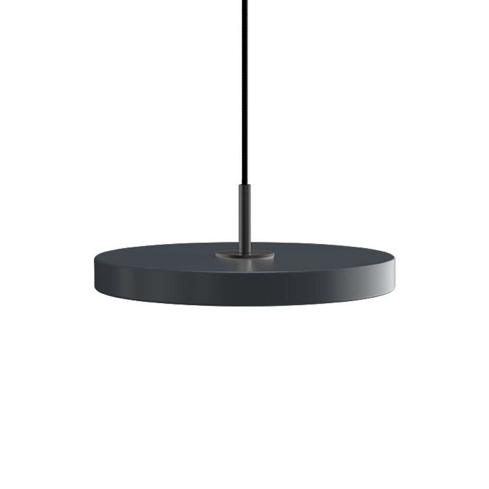 UMAGE - Asteria Mini Pendelleuchte Anthracite/Black Top Umage von UMAGE