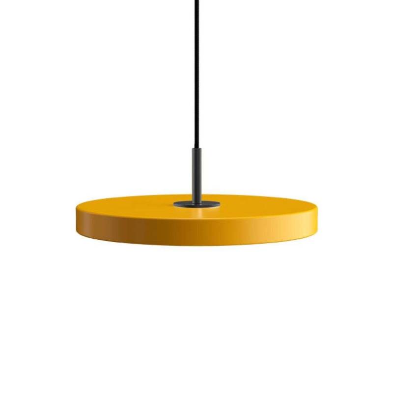 UMAGE - Asteria Mini Pendelleuchte Saffron Yellow/Black Top UMAGE von UMAGE