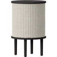 Beistelltisch Audacious Side Table recycelt black oak/white sands von UMAGE