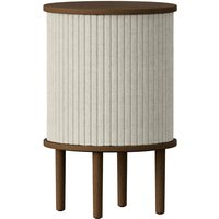 Beistelltisch Audacious Side Table recycelt dark oak/white sands von UMAGE