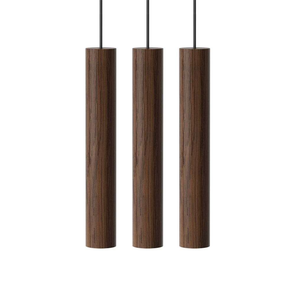 UMAGE - Chimes Cluster 3 Pendelleuchte Dark Oak Umage von UMAGE