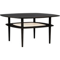 Couchtisch Together Coffee Table Square black oak von UMAGE