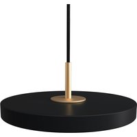 Deckenleuchte Asteria Micro brass top black von UMAGE