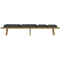 Liege Lounge Around Daybed oak/grey von UMAGE