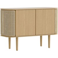 Sideboard Treasures 2 Doors oak/venetian cane von UMAGE