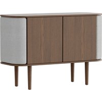 Sideboard Treasures 2 Doors dark oak/sterling von UMAGE