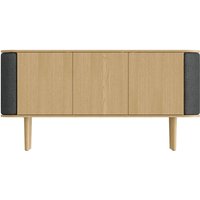 Sideboard Treasures 3 Doors recycelt oak/shadow von UMAGE