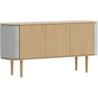 Sideboard Treasures 3 Doors oak/silver grey von UMAGE