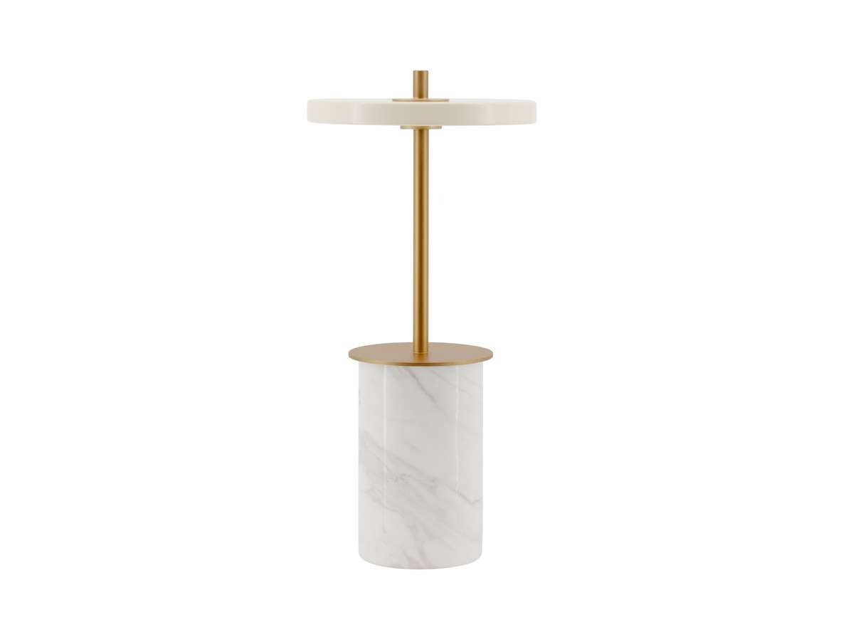 UMAGE - Asteria Move Portable Tischleuchte Mini White Marble Umage von UMAGE