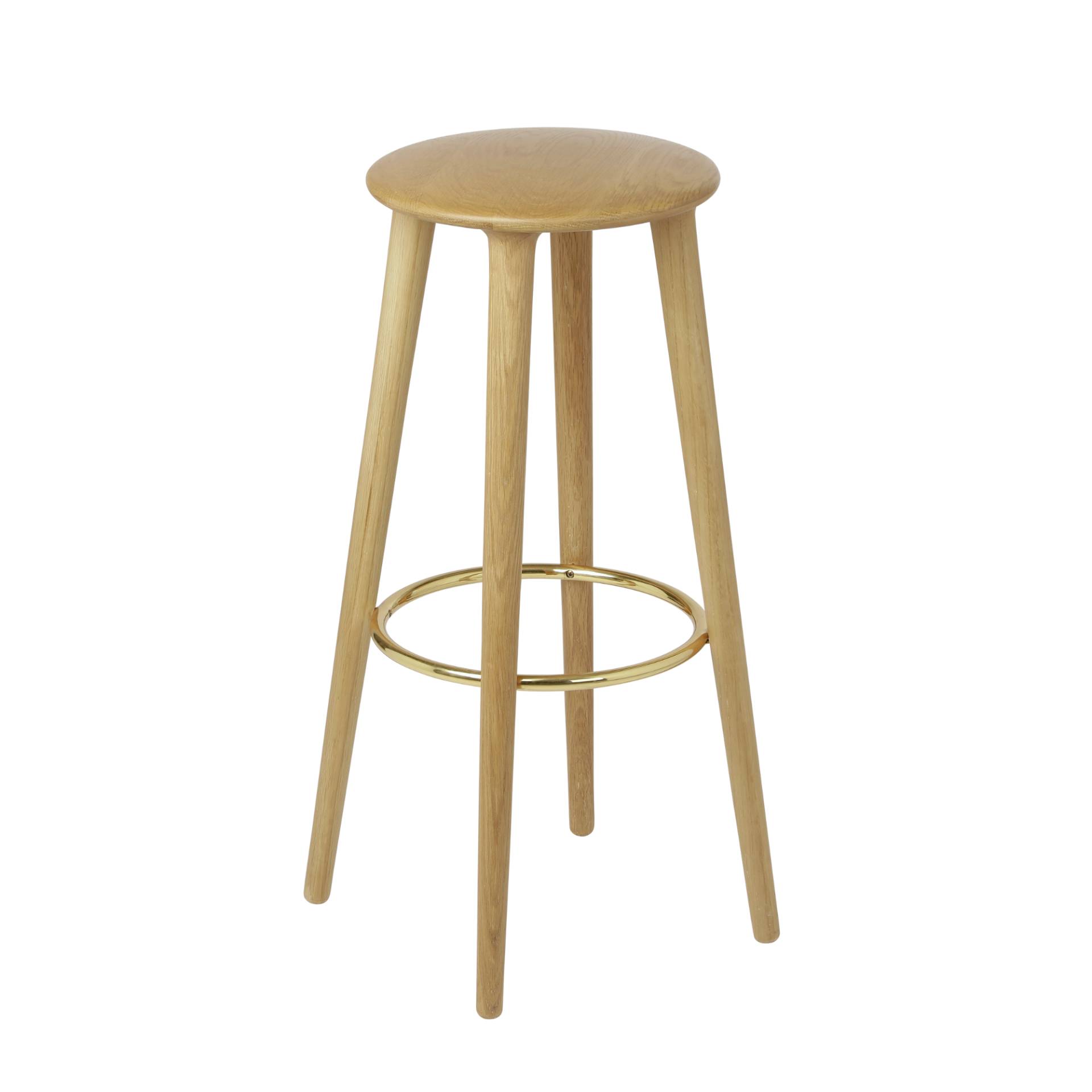 Umage - The Socialite Bar Stool - Designer Barhocker aus Eichenholz von UMAGE