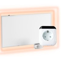 Infrarot Wandheizung mit Thermostat [fernbedienung + wifi steuerung] – Infrarotheizung Wandmontage Heizkörper – Carbon Crystal Infrarot Paneel App von UMBRELLA